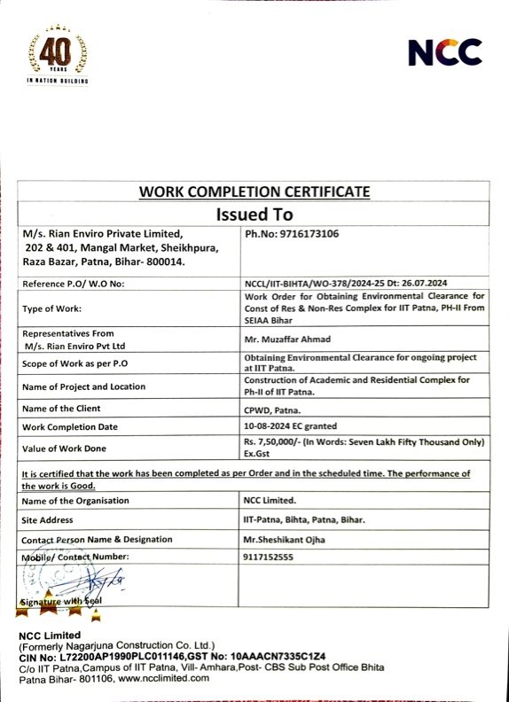 Completion Certificate_IIT Bihta_NCC Ltd