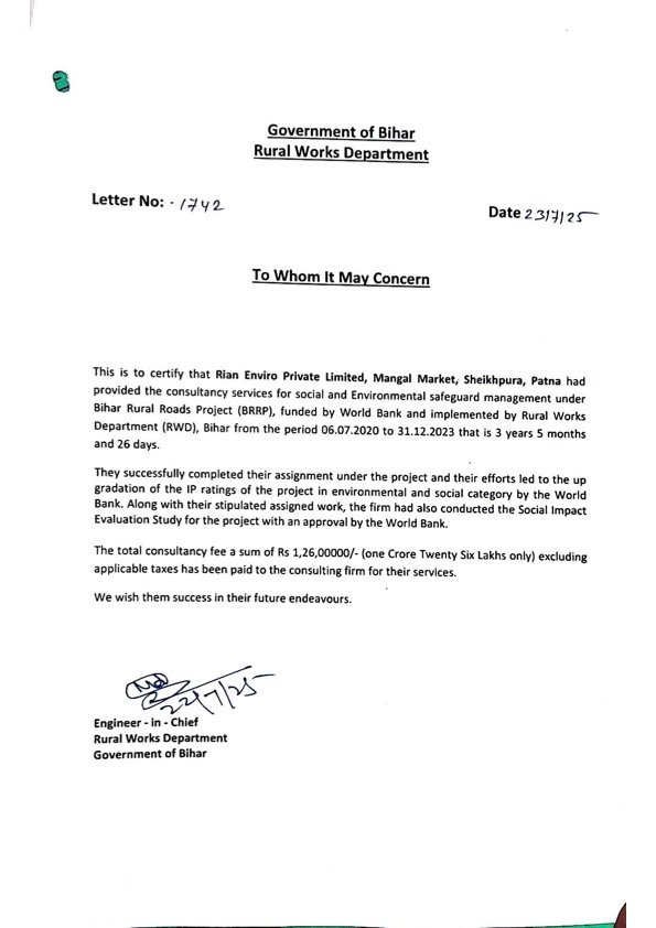 Completion Certificate_RWD World Bank