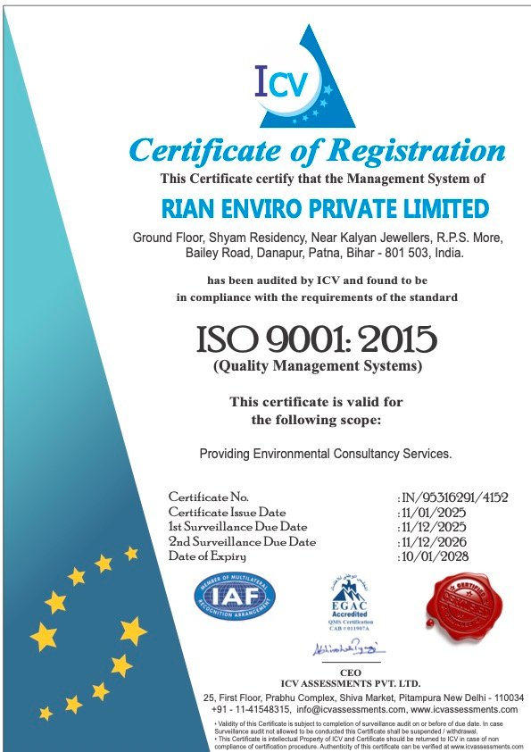 RIAN ENVIRO PRIVATE LIMITED 9001 2015 Certificate_ICV (2)